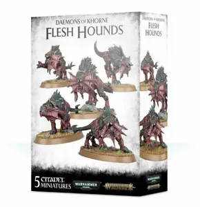 Daemons of Khorne Fleischhunde - Warhammer Age of Sigmar / 40k - Neu! 97-63 - Bild 1 von 1