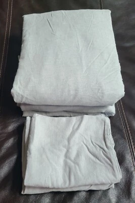 Brooklinen Heathered Cashmere 4-Piece Core Sheet Set Fog Queen Sz Ret. $359 #392 - Image 1 of 4