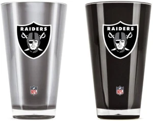 Las Vegas Raiders 20oz Insulated Tumbler 2 Pack Cups Drinking Cup Mug FAST SHP - Picture 1 of 1