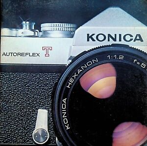 Konica Hexanon Autoreflex T A Camera Advertising Booklet