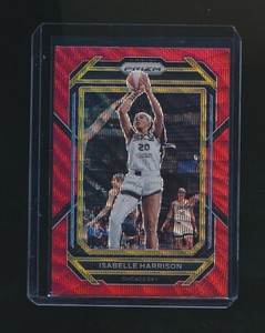 ISABELLE HARRISON 2023 PANINI PRIZM WNBA RUBY WAVE PRIZM PARALLEL #101