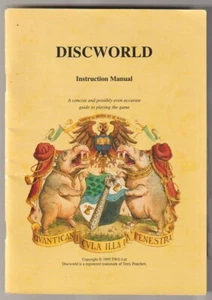 Terry Pratchett Scheibenwelt: VINTAGE DOS PC SPIEL AUF CD plus gedrucktes Handbuch - Bild 1 von 3