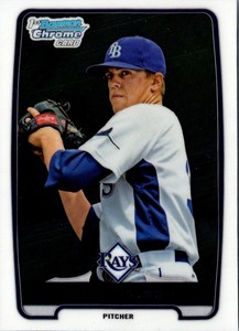 2012 Bowman Draft Picks & Prospects Jason Wilson #BDPP147 Tampa Bay Rays