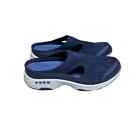 Easy Spirit Kids Traver Walking Slip On Mules Shoes Cutout Blue Comfort Size 5M