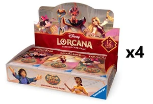SEALED CASE! 4x Lorcana: Reign of Jafar Booster Box - Picture 1 of 1
