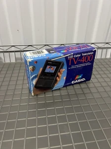 Casio TV-400V LCD Pocket Color Television VHF UHF Portable TV AS IS - Picture 1 of 6