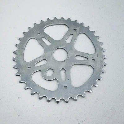 Old School BMX Sprocket 36 Tooth Chrome 36t Steel 80s 90s Chainring A40 - Image 1 of 4