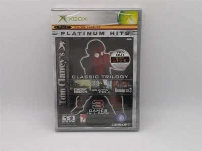 Tom Clancy's Classic Trilogy (Xbox, 2004) New Factory Sealed - Free Ship - Image 1 of 2