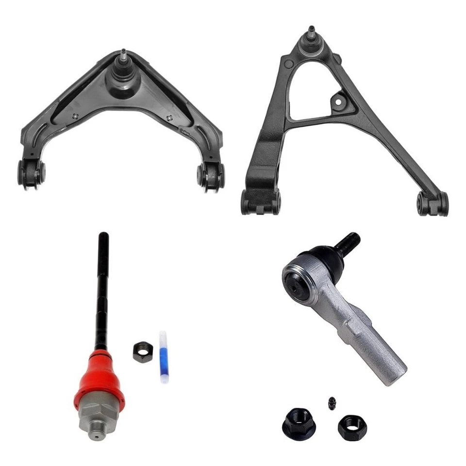 For Chevy Silverado 1500 HD 01-05 Control Arm with Ball Joint and Tie Rod End - Imagem 1 de 1