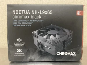 Noctua NH-L9x65 chromax.Black, niskoprofilowa chłodnica procesora premium - Zdjęcie 1 z 8