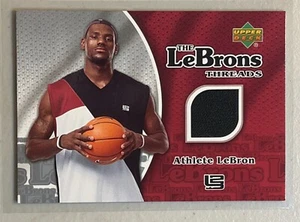 LeBron James 2006-07 Upper Deck The LeBrons Threads Athelete Event Worn LM-1 - Picture 1 of 2