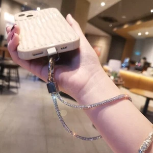 Long Hanging Rhinestone Phone Lanyard Phone Case Accessories - Zdjęcie 1 z 14