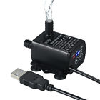 Mini Ultra-quiet USB 300L/H Water Pump Waterproof Submersible Fountain K8U3