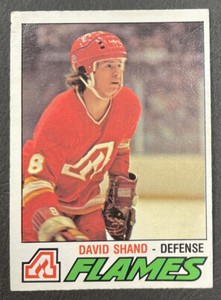 1977-78 O-Pee-Chee OPC Hockey - #355 David Shand RC - Atlanta Flames