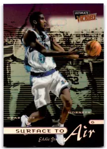 1999-00 Upper Deck Ultimate Victory #SA3 Eddie Jones Surface to Air - Picture 1 of 2