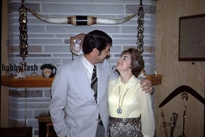 Vintage 35MM Slide Loving husband & wife 70's - Picture 1 of 2