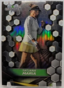 🎾2024 Topps Graphite Tennis #33 Tatjana Maria Refractor🎾 - Picture 1 of 3