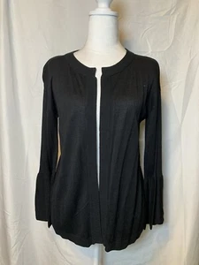 Karissa & Me Cardigan schwarz Glockenärmel Größe M neu mit Etikett (W138,39) - Bild 1 von 7