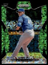 2019 Panini Prizm Lime Green Donut Circles Heath Fillmyer 039/199 Kansas City