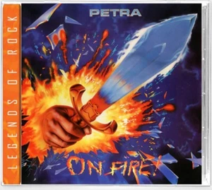 PETRA ON FIRE (CD) 2021 Remastered LEGENDS OF ROCK  CHRISTIAN ROCK - Picture 1 of 2