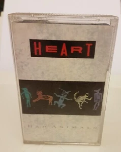 1987 Copy Of Heart Bad Animals On Cassette Tape - Picture 1 of 3