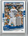 Kyle Schwarber 2020 Panini Donruss Game Used Jersey