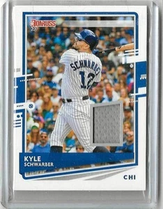 KYLE SCHWARBER 2020 PANINI DONRUSS GAME USED JERSEY - Picture 1 of 1