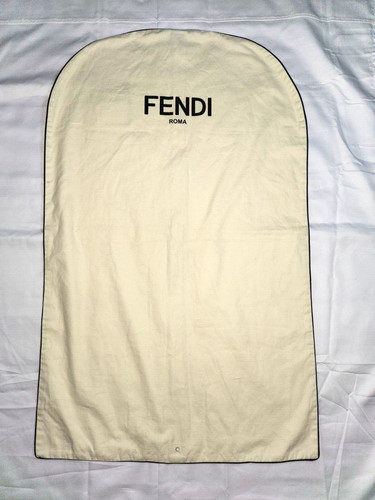 Borsa per indumenti autentica Fendi Roma pre posseduta taglia 25x42
