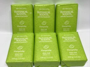 NOS Vintage AMWAY Nutrilite Botanical Aromatherapy Bar Soap 6 - 3.5oz Bars - Picture 1 of 3