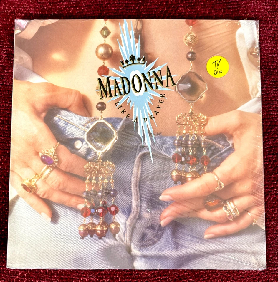 New/ 1989 Vinyl Record Album LP Madonna Like a Prayer 4th Studio Recording