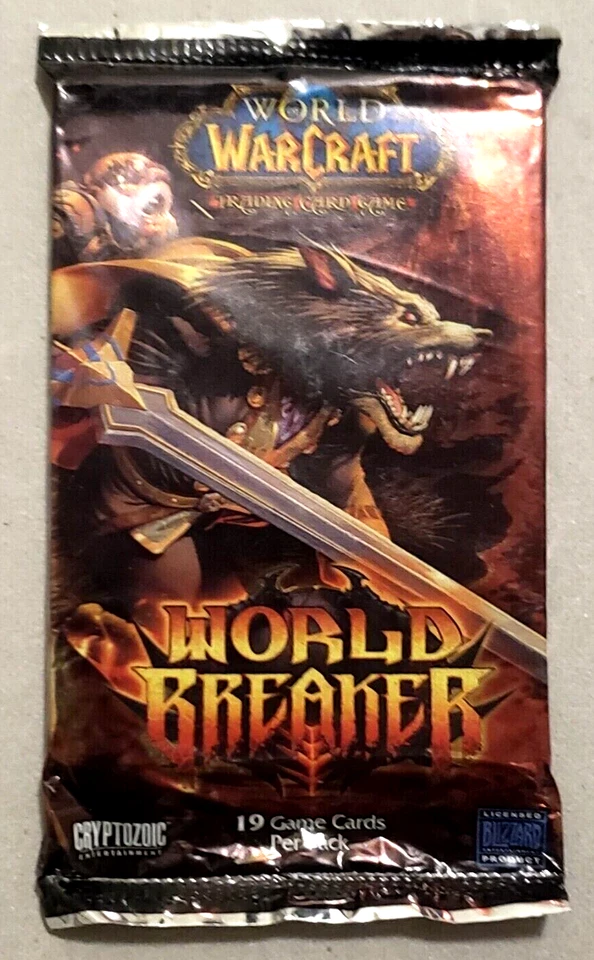 * Worldbreaker * Booster Pack - Inglés Nuevo Sellado WOW Moteado Drake Botín? Foto 1 de 1