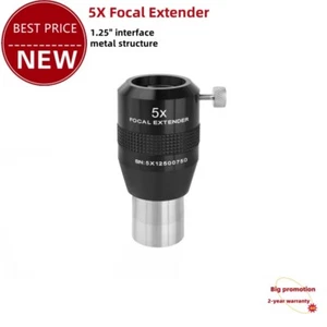 1.25" ES 5X Barlow Lens Super Color Correction 5X Focal Extender 4pcs Structure - Picture 1 of 2