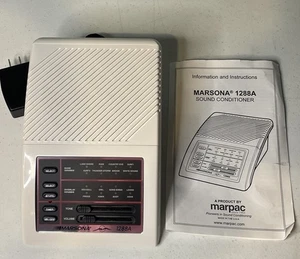 Marpac Marsona 1288A Machine Sound Conditioner Programmable Tested/ Working - Picture 1 of 4