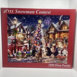 Concurso Muñeco de Nieve VCC - 1000 Piezas Rompecabezas NUEVO ~ Rafael Trujillo - Imagen 1 de 3