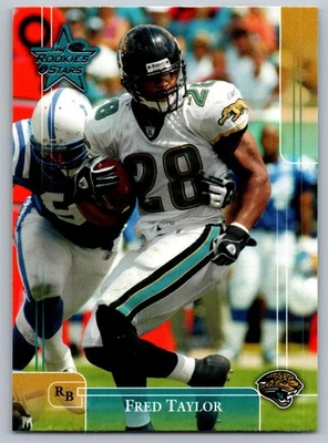 2002 Leaf Rookies & Stars 43 Fred Taylor    Jacksonville Jaguars Football Card - Image 1 of 2