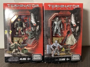 MEGA BLOKS TERMINATOR GENISYS T-1000 & RESISTANCE SOLDIER ACTION FIGURES SET - Picture 1 of 2