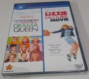 Confessions Of A Teenage Drama Queen & Lizzie McGuire Movie 2-DVD NEW Disney - Picture 1 of 4