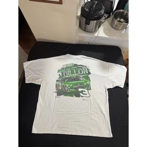 White NASCAR Tee Austin Dillon No. 3 Richard Childress Racing American Men's 2XL - Picture 1 of 5