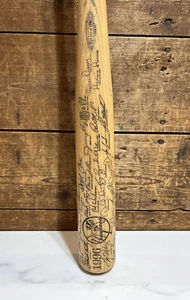 NY Yankees: bate de béisbol Heavy Hitter, grabado, 1996 lista activa - 411/1996 - Imagen 1 de 9