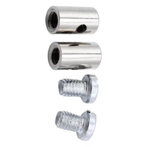 2x Metall Motorrad lötlose Kabelbrustwarzen 6 mm Drosselklappe für Roller - Bild 1 von 12