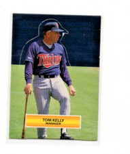1988 Donruss All-Stars - Pop-Ups NNO Tom Kelly Minnesota Twins NM+