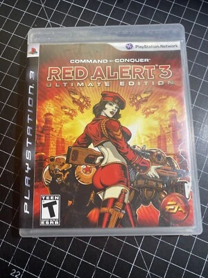 Command & Conquer Red Alert 3 Ultimate Edition (Sony PlayStation 3)  w/ Manual  - Image 1 of 3
