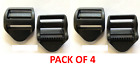 Wilron 25mm pack of 4 two plastic adjuster buckle buckles
