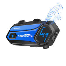 Fodsports M1-S Plus Intercom Helmet Headset - Blue (QM200702A1)