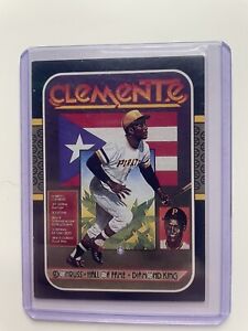 1986 Leaf Roberto Clemente Hall of Fame Diamond Kings Insert #612 Baseball