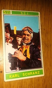 1967 PANINI SPORTS CHAMPIONS FIGURE - # 512 - HEINI MESSNER - NEW
