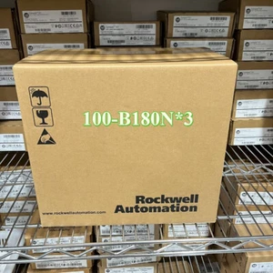 AB CONTACTOR Motor Starter Catalog Number 100-B180N*3 120VAC Coil600 US Free Tax - Afbeelding 1 van 6