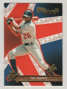2001 Topps Stars Gold #029 Tom Goodwin Los Angeles Dodgers ###/499 BV$2 #29 - Picture 1 of 1
