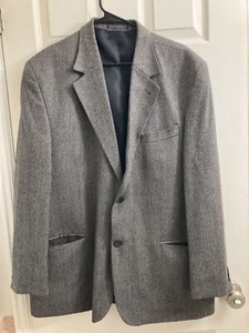 Chaqueta Traje Abrigo Croft Barrow Corderos Lana 44R NEGOCIOS - Imagen 1 de 8