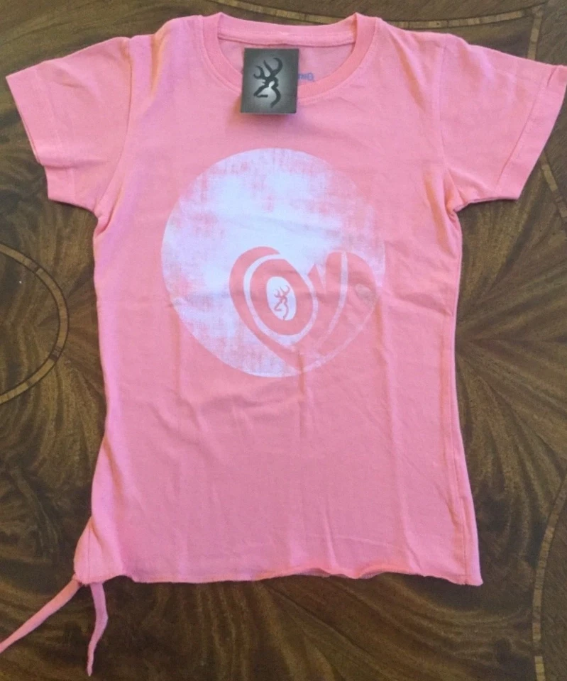 NWT Youth Browning Love Side Tie T-shirt. Size Medium and Large. NEW - Image 1 of 1